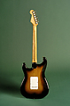Stratocaster (serial no. 0105), Fender, Ash, maple, chrome, nickel, plastic